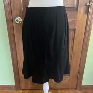 Sandro Studio Size 6 Black Skirt.  Side Zipper.  Slight flare at bottom